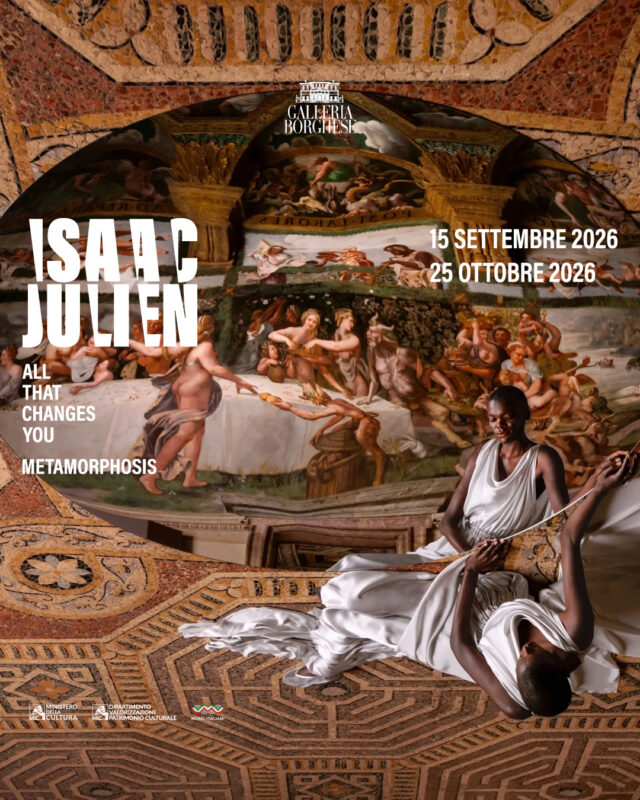 FROM SEPTEMBER 15, ALL THAT CHANGES YOU. METAMORPHOSIS BY ISAAC JULIEN