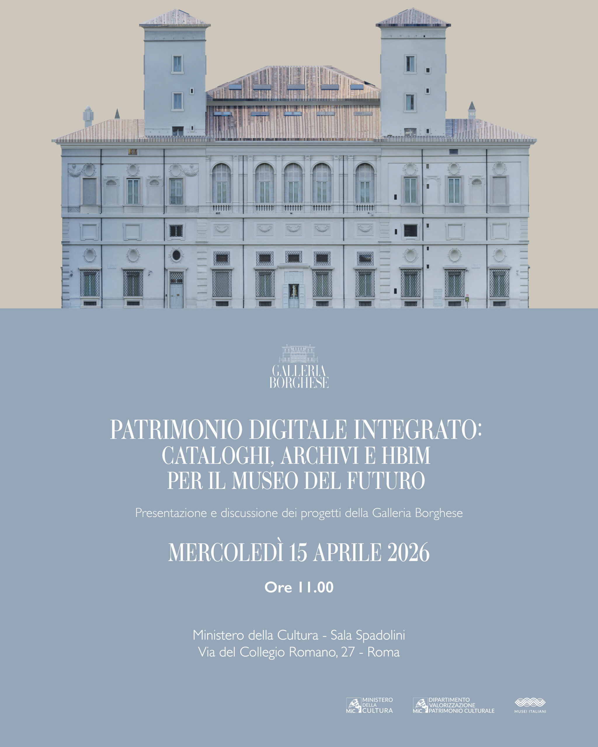 PATRIMONIO DIGITALE INTEGRATO: CATALOGHI, ARCHIVI E HBIM PER IL MUSEO DEL FUTURO