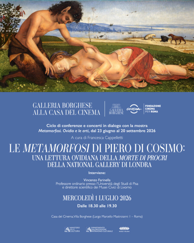 CONFERENZA: LE METAMORFOSI DI PIERO DI COSIMO. UNA LETTURA OVIDIANA DELLA MORTE DI PROCRI DELLA NATIONAL GALLERY DI LONDRA